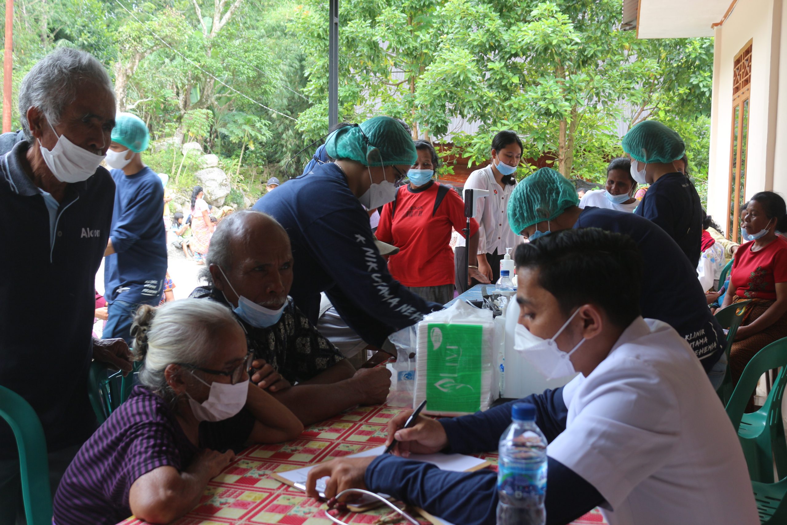 Tim Kejar Mimpi dengan Kegiatan Cek Kesehatan bersama klinik Nehemia Medan