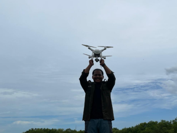 Gambar 2. Tim Drone Fakultas Kehutanan USU