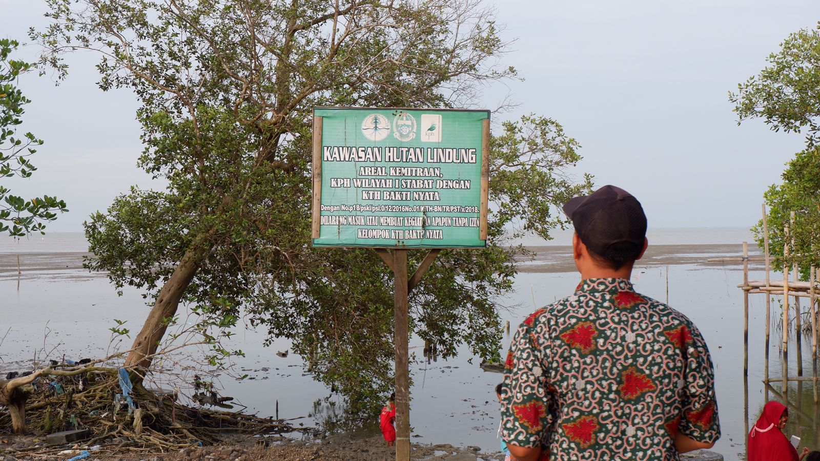 Papan nama Ekowisata