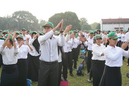 Meski Tanpa PEMA USU, Universitas Yakin PKKMB USU 2022 Berjalan Sukses