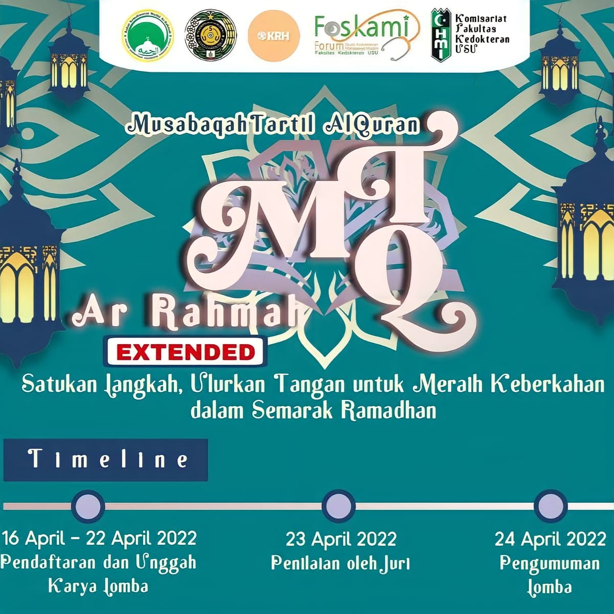 BKM Ar-Rahmah FK USU Adakan MTQ Bertajuk Semarak Ramadhan