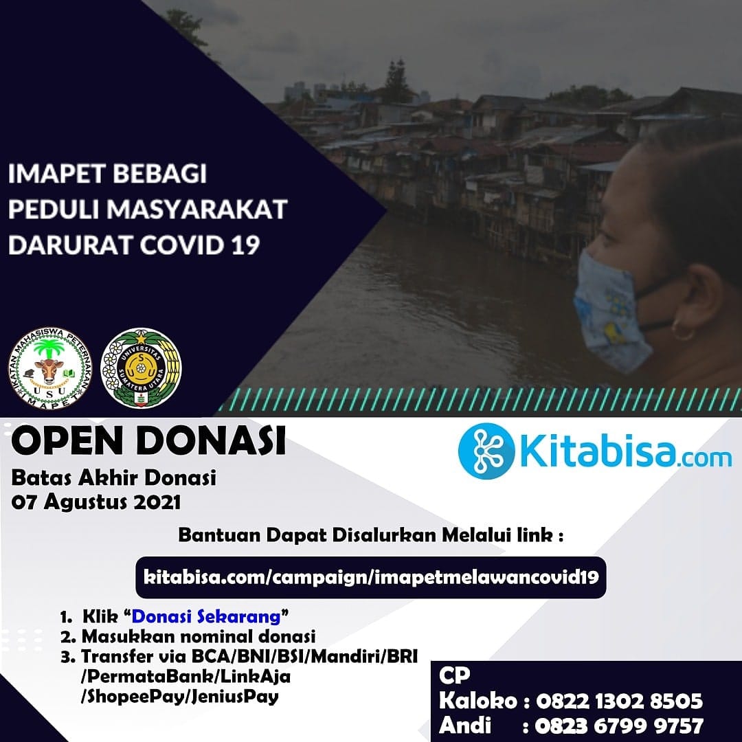 IMAPET Berbagi, Peduli Masyarakat Darurat COVID-19
