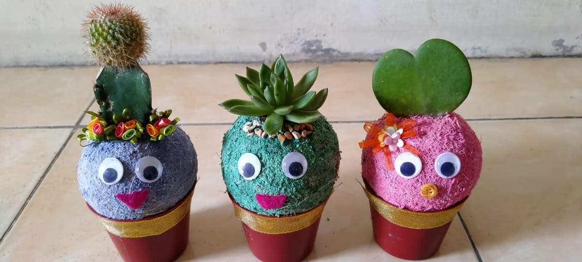 Lek Lumut,  Boneka Imut dan Lucu dari Ampas Tebu