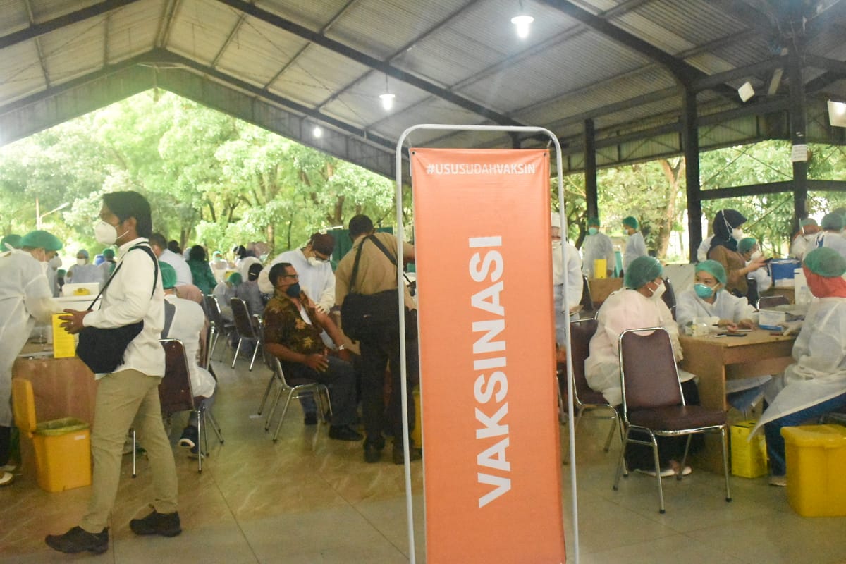 Persiapkan Kuliah Tatap Muka, USU Adakan Vaksinasi Dosen dan Tendik