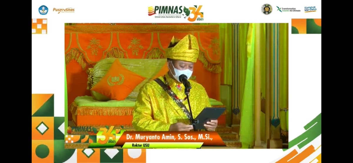 Sambut PIMNAS 34, USU Adakan Malam Ramah Tamah di Istana Maimun
