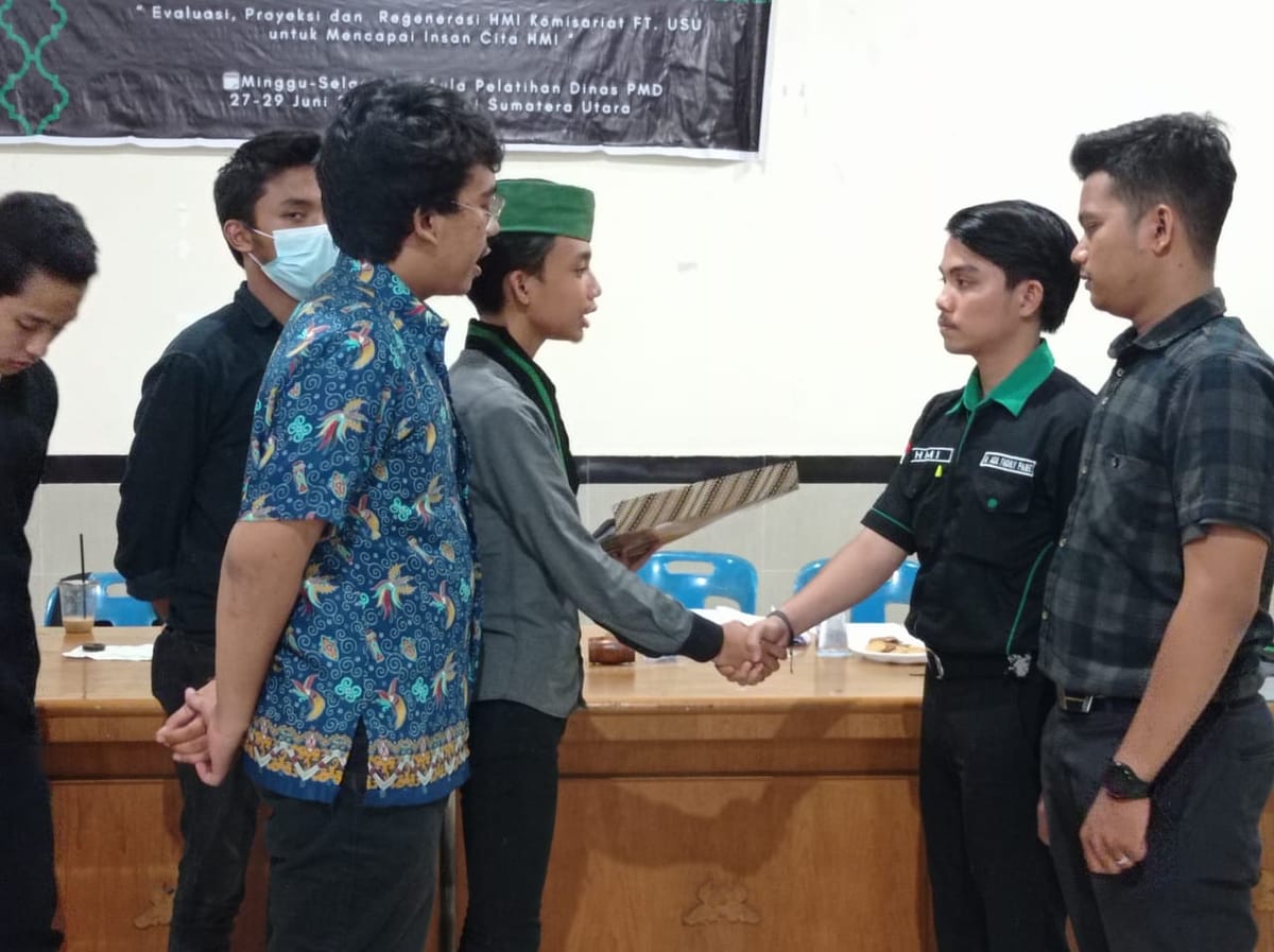 Ketua Umum Terpilih Berharap HMI FT USU Lahirkan Kader-kader Berkualitas