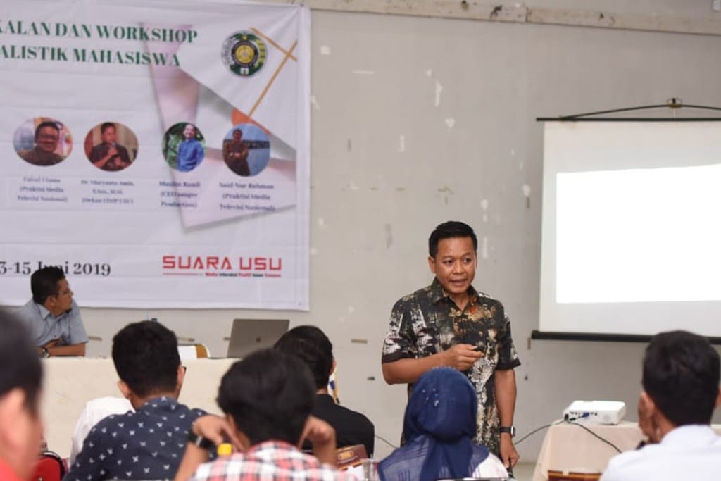 Dekan FISIP USU : Persma Wajib Kritis, Namun Tetap Bertanggungjawab