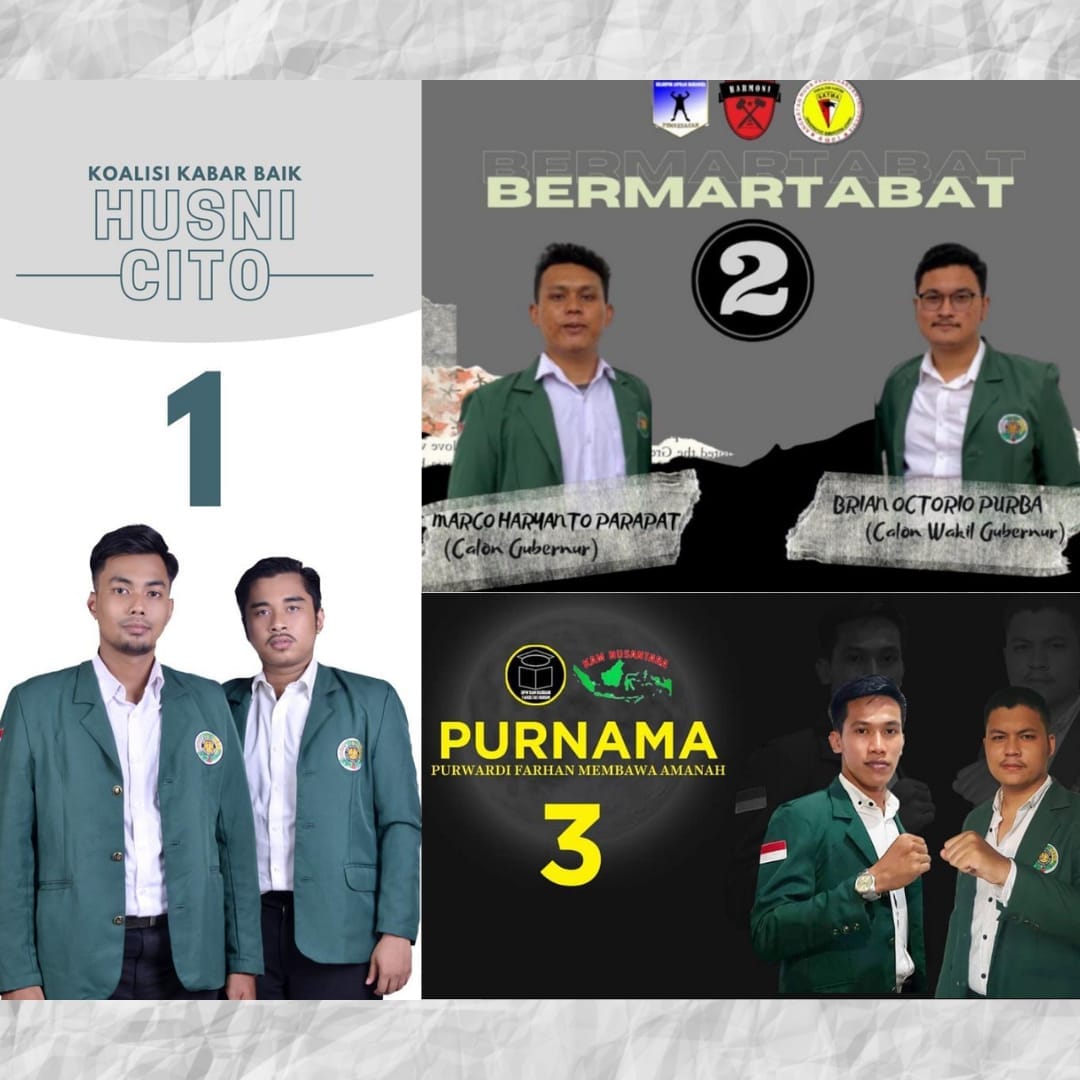 Mengenal Para Paslon pada Pemira FH USU 2021
