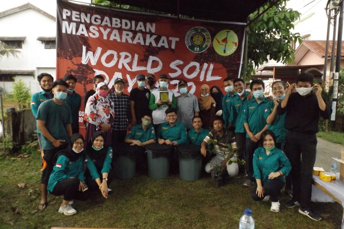 World Soil Day, Mahasiswa Ilmu Tanah USU Gelar Webinar dan Pengabdian Masyarakat