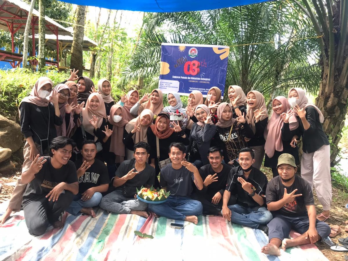 Lipma Batang Toru Rayakan Dies Natalis ke-3 di Wisata Aek Partudungan.