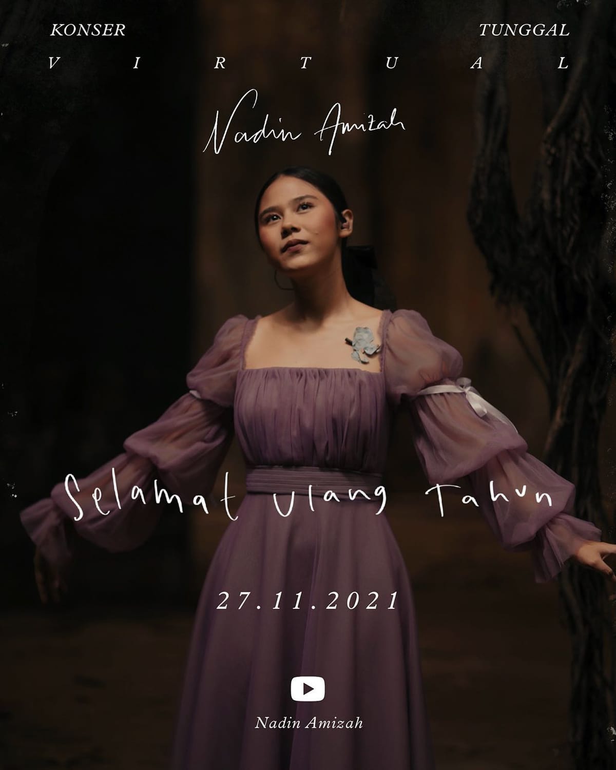 Kembali Rayakan Pertunjukan Bertajuk “Selamat Ulang Tahun”, Nadin Amizah Langsungkan Konser Virtual