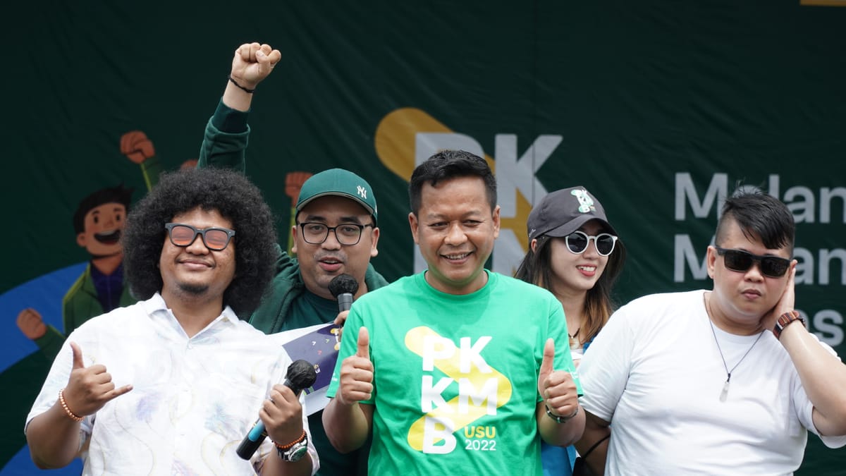 USU Hadirkan Babe Cabita dan Lolox di Pembukaan PKKMB USU 2022