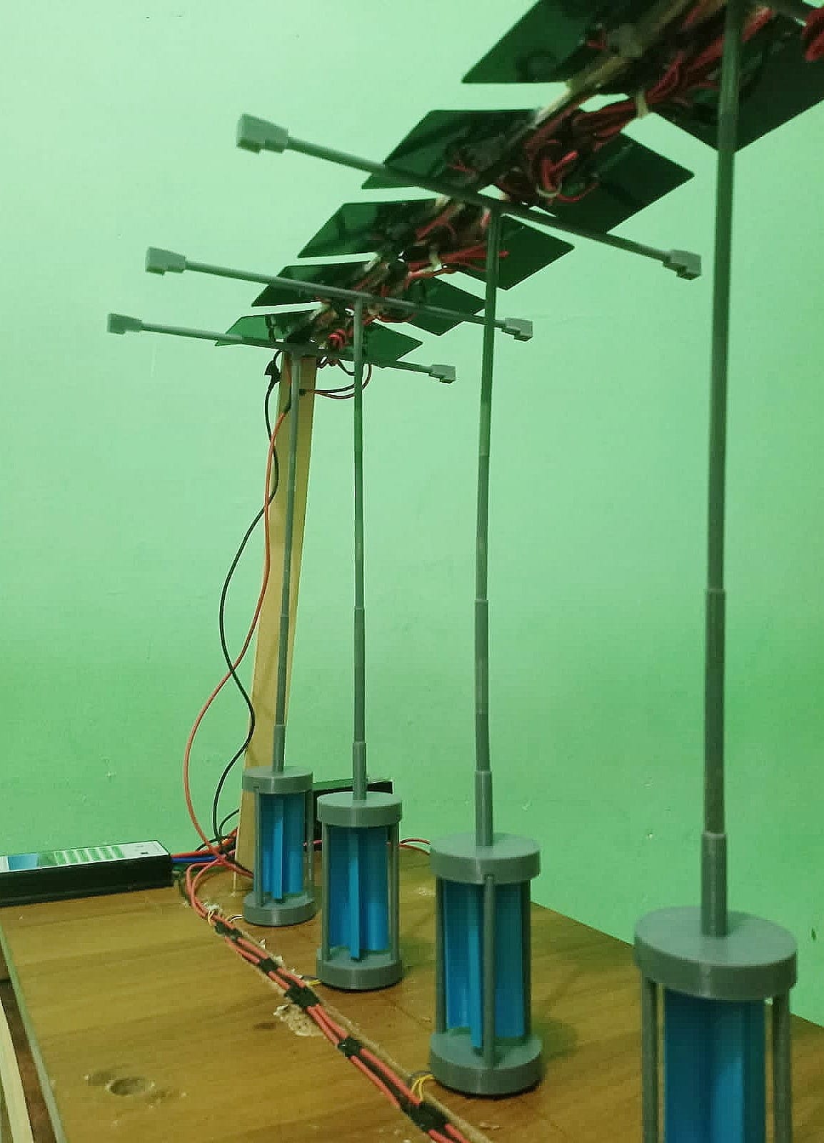 Smart Power Plant Lamp, Lampu Jalan Pembangkit Tenaga Listrik Penghasil Energi Bersih