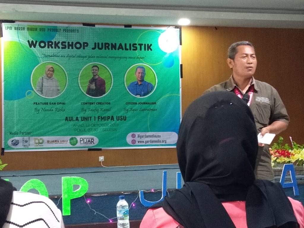 Garda Media Gelar Workshop Jurnalistik