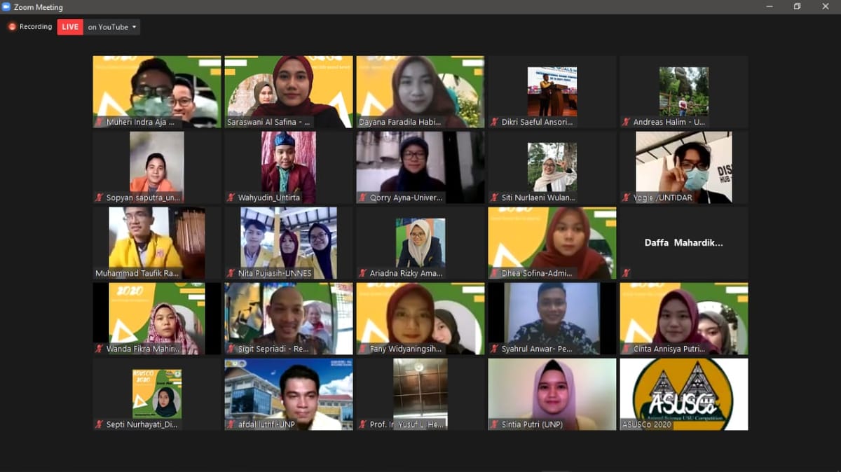 Asusco 2020: Dari Barcode Pohon Mangrove Hingga Feses Sapi Pengganti Aki