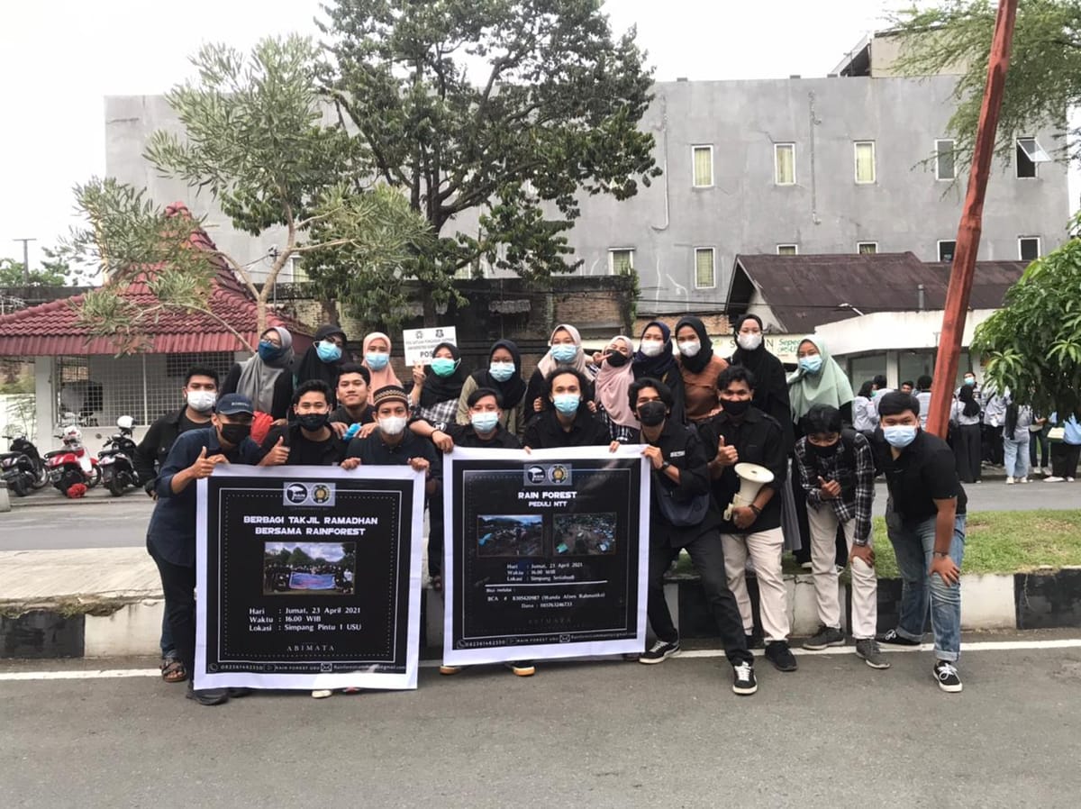 Rainforest, Sebarkan Kebermanfaatan Lewat Donasi dan Berbagi