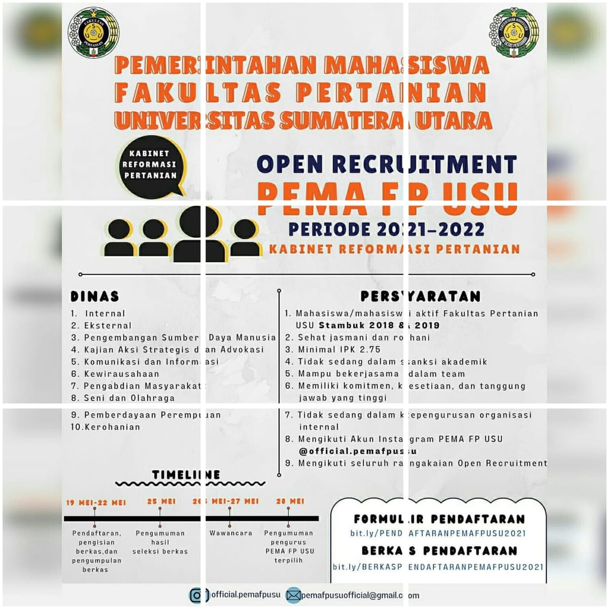 Pema FP USU Adakan Rekrutmen Terbuka