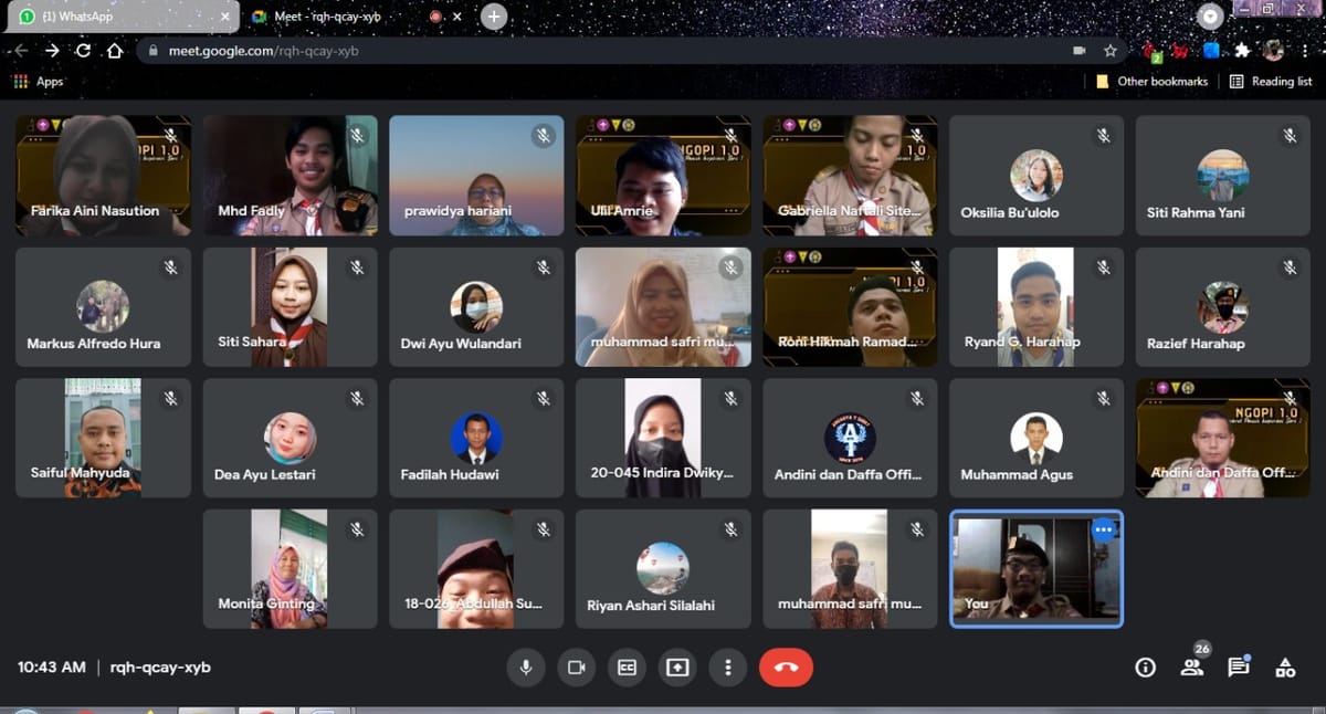 Pramuka USU Adakan Forum Diskusi Bertajuk "NGOPI 1.0"