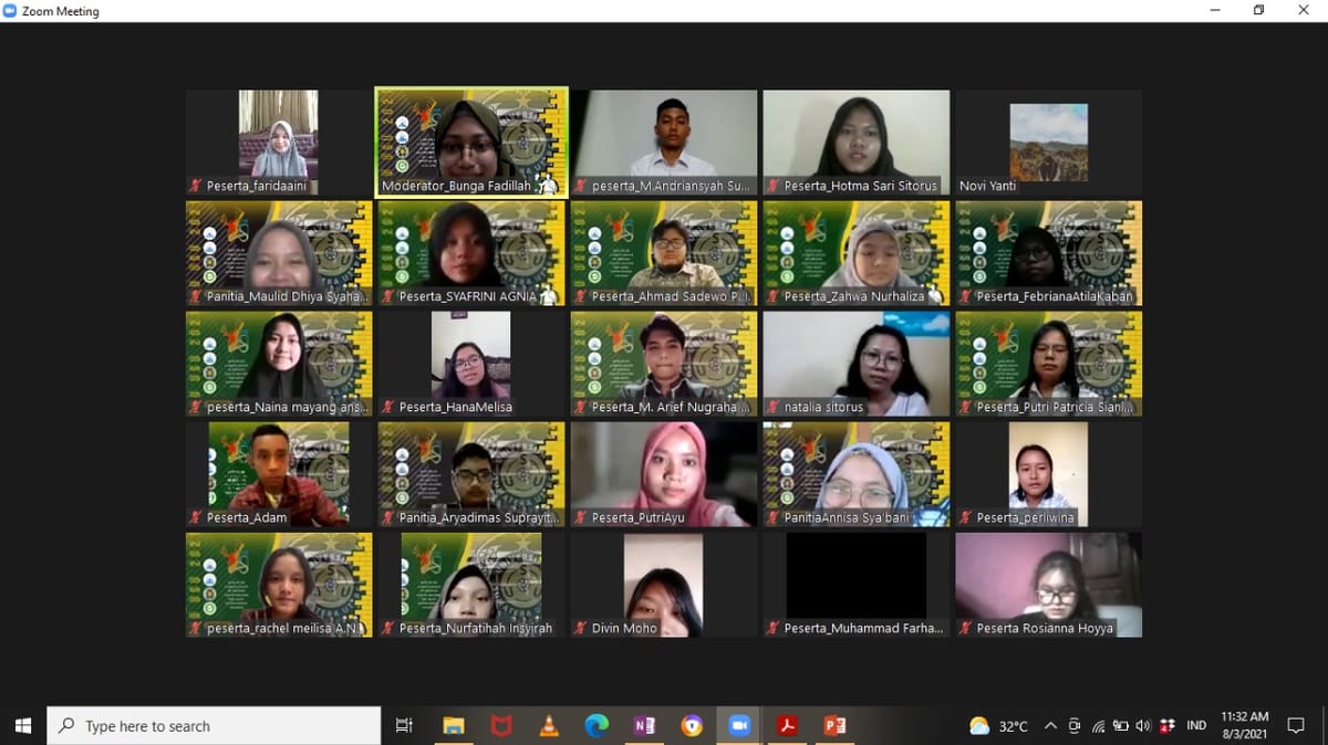 AKU USU, Acara Pengenalan Khusus Maba dari KSEI FOSEI USU