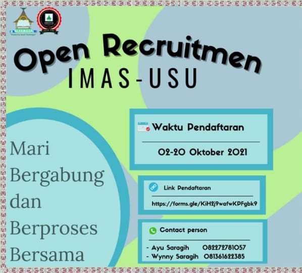 IMAS USU Adakan Open Recruitment, Yuk Cek Persyaratannya!