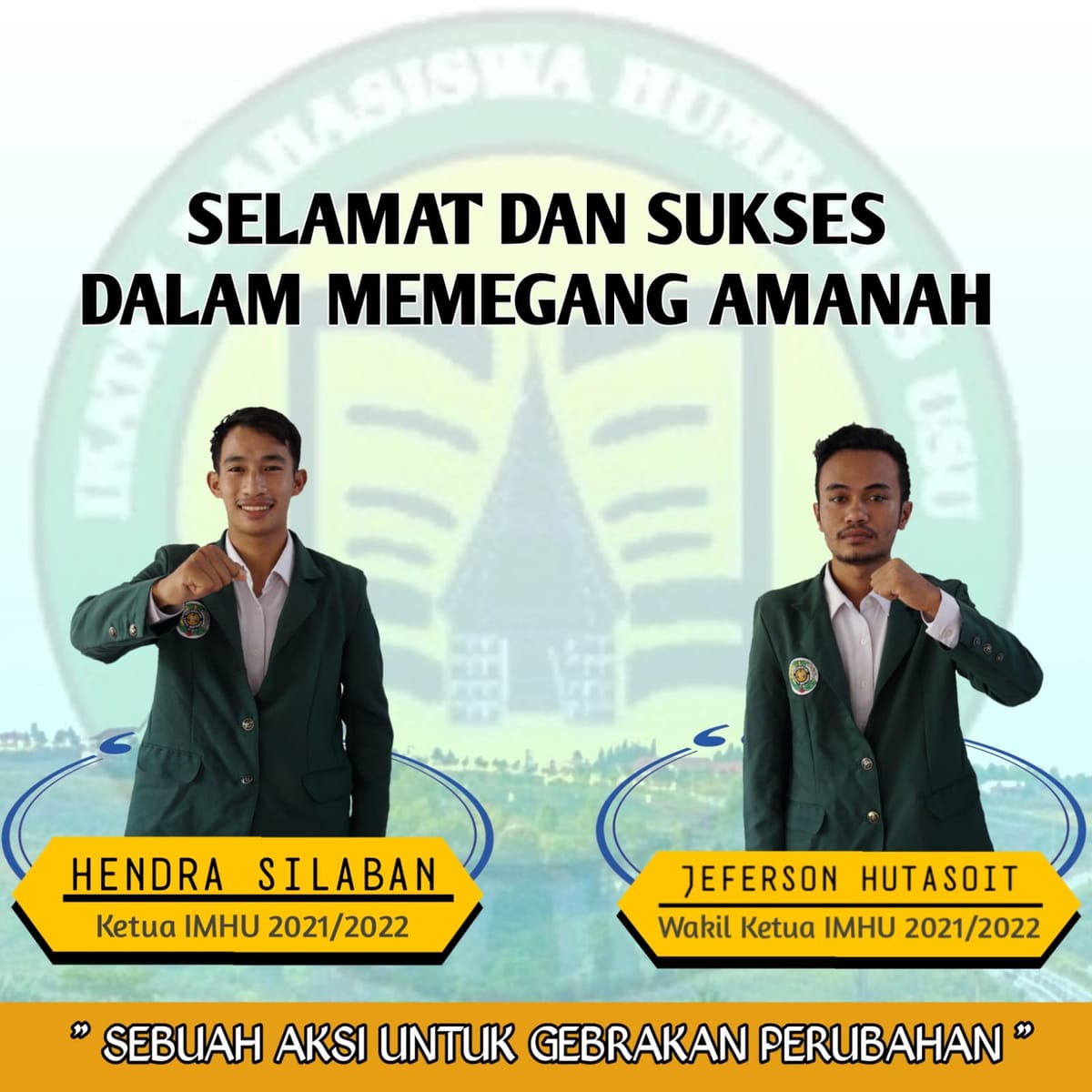 Adakan Pemilihan, Ini Harapan Ketua Umum Baru Ikatan Mahasiswa Humbang Hasundutan USU (IMHU)