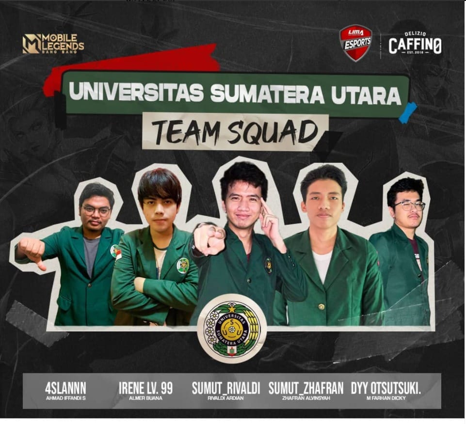 GEMASTIK USU Raih Runner Up MLBB dalam Liga Mahasiswa 2021