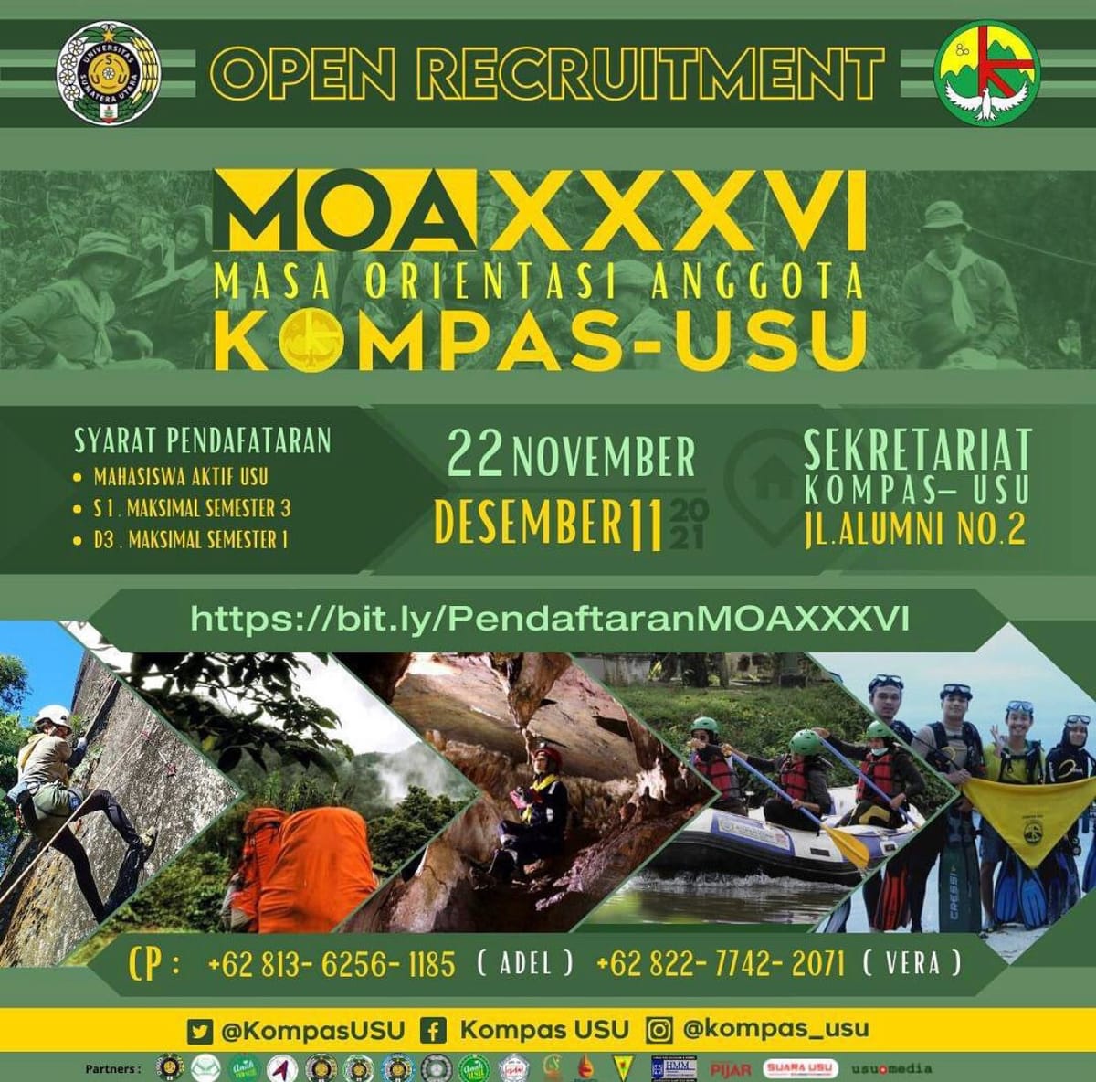 KOMPAS USU Adakan Oprec untuk Regenerasi,  Ini Harapan Ketua Panitia