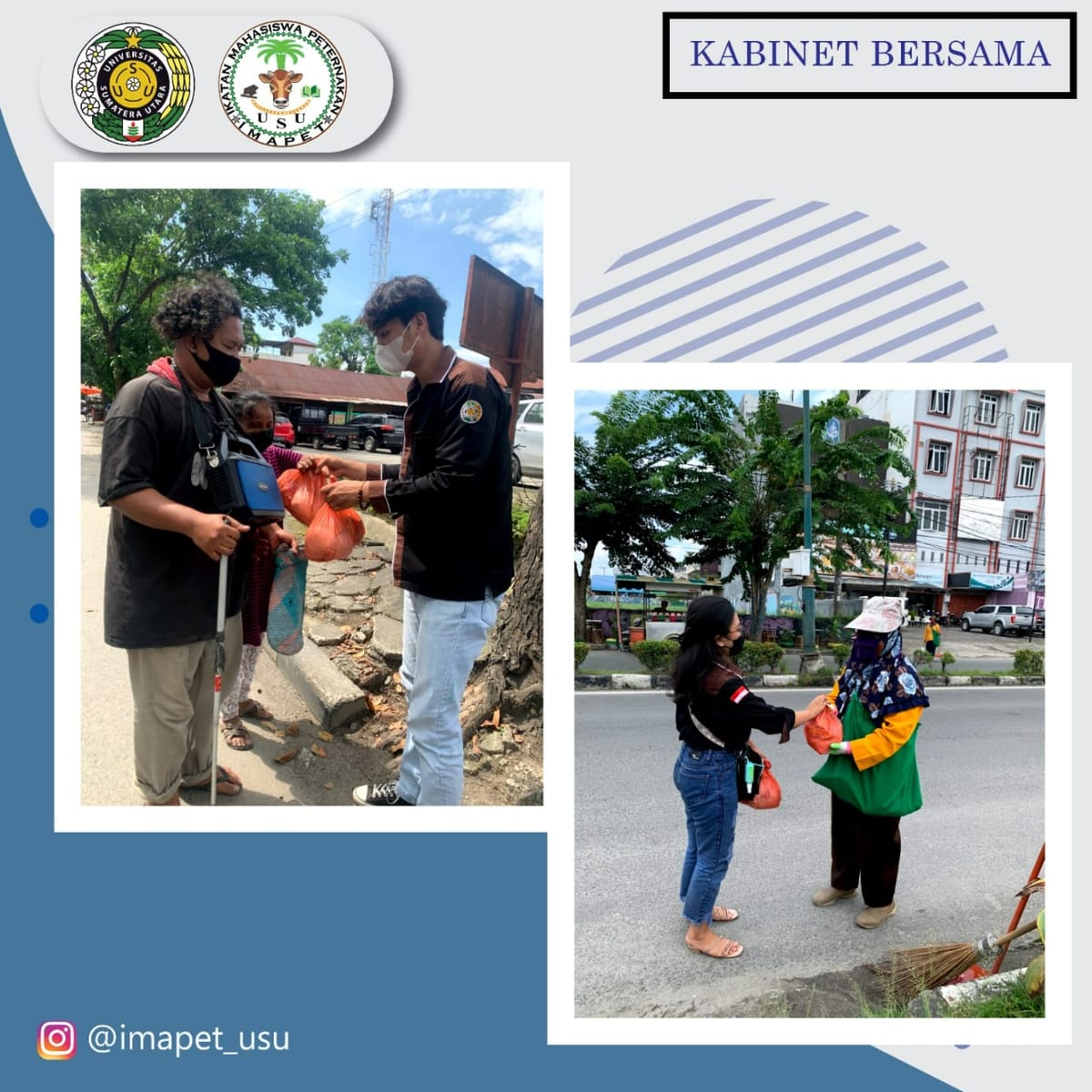IMAPET Berbagi, Bantu Masyarakat yang Terkena Dampak Pandemi
