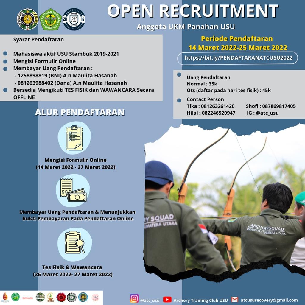 Adakan Open Recruitment, Ini Daya Tarik UKM Panahan USU