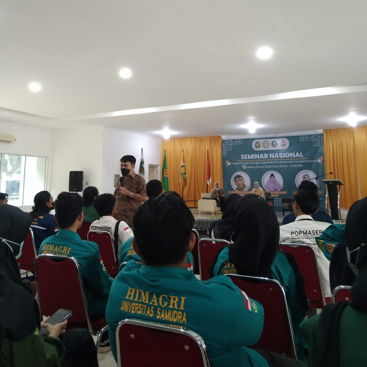Berfokus pada Pengolahan dan Pemasaran Cincau, IMASEP FP USU Adakan Seminar Nasional bersama DPW 1 POPMASEPI
