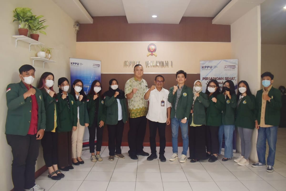 Mengangkat Tema Persaingan Usaha, Study Visit BLS FH USU ke KPPU Kanwil I Sumut Harapkan Pemahaman Mendalam mengenai Persaingan Usaha di Kalangan Mahasiswa