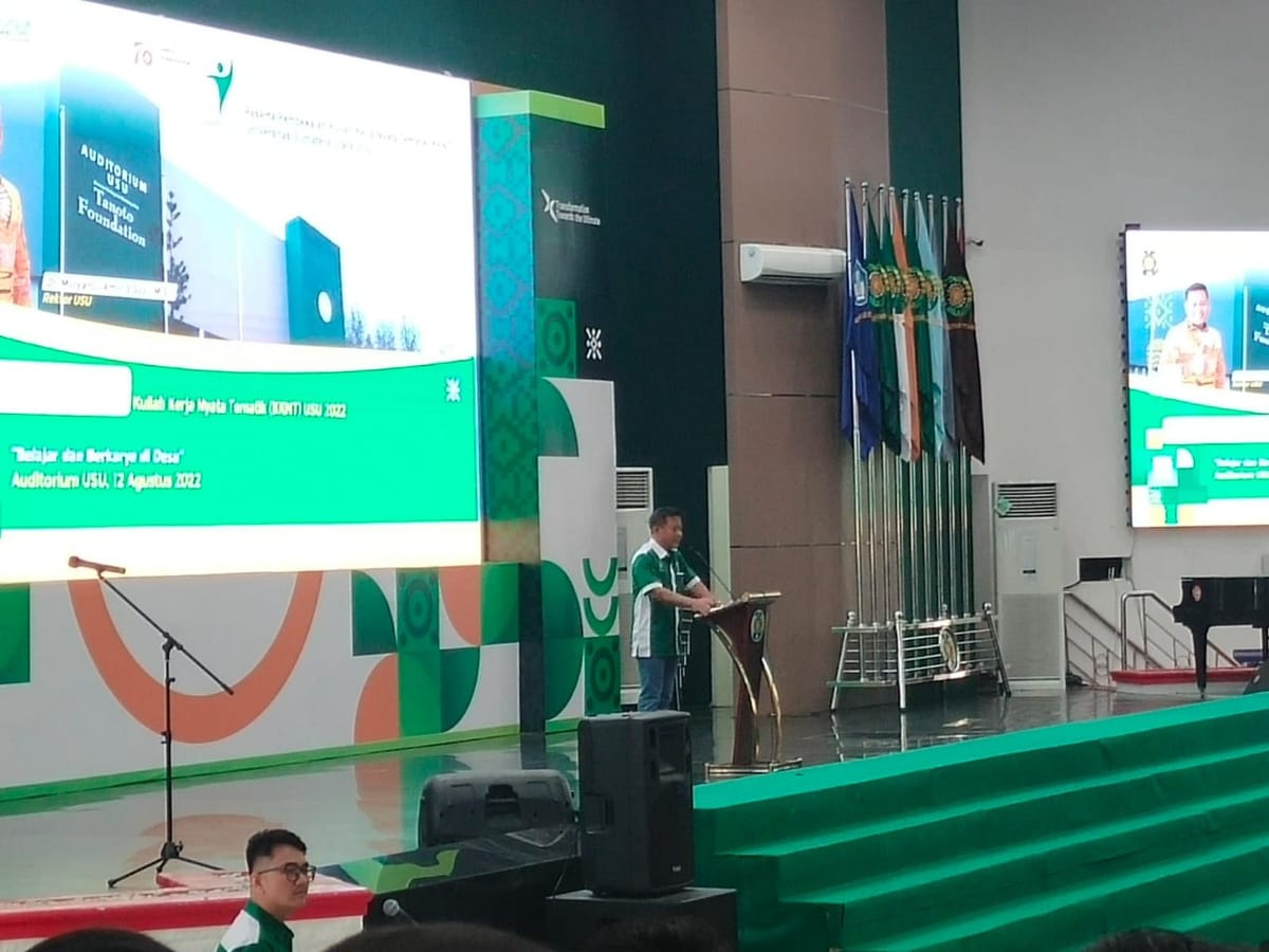 Pembekalan KKNT USU 2022, Belajar dan Berkarya di Desa