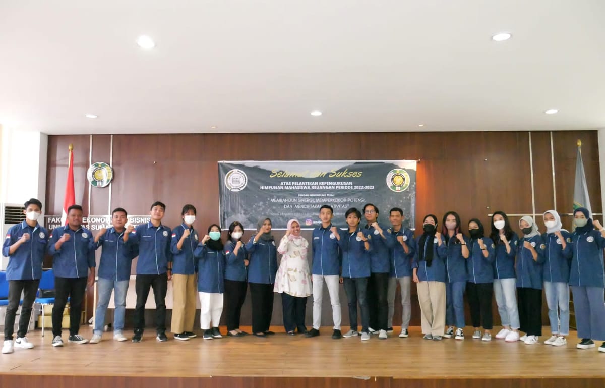 Adakan Pelantikan, Kepengurusan HMK FEB USU Siap Meluncurkan Program Kerja yang Unggul