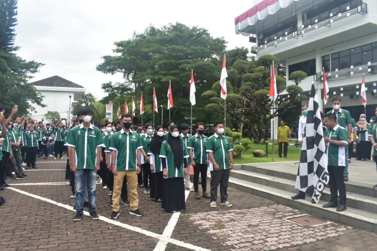 USU Siap Lepas 2.000 Mahasiswa Program KKN-T USU 2022