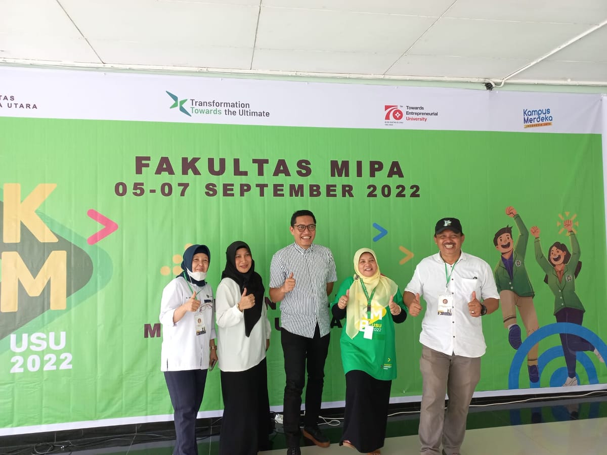 Tumbuhkan Rasa Memiliki bersama PKKMB Fakultas MIPA USU