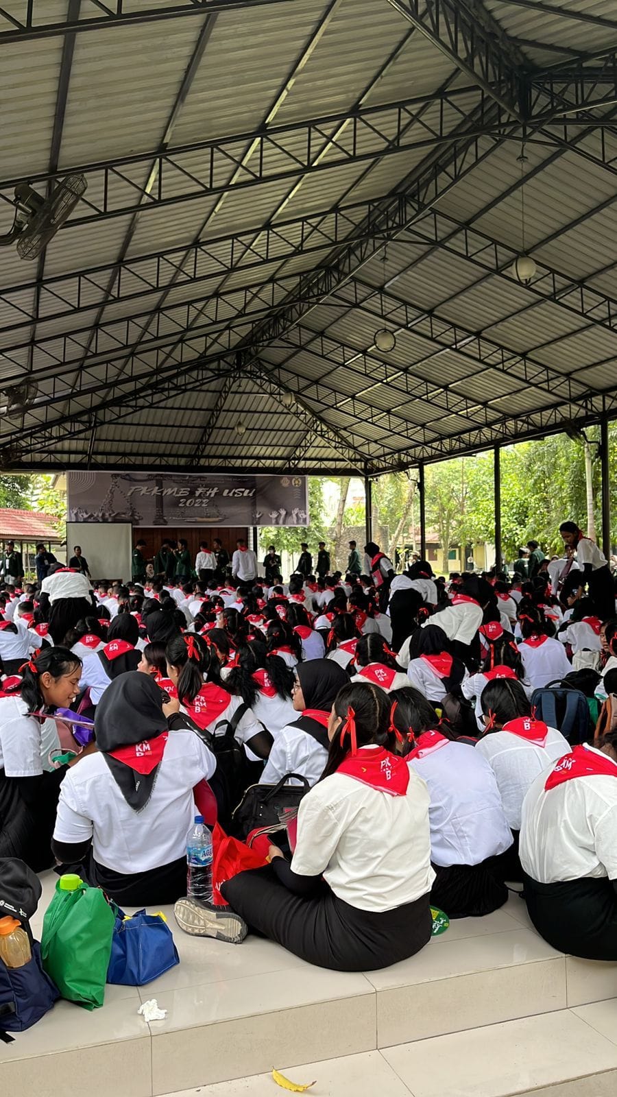 PKKMB FH USU, Tunjukkan Semangat Mahasiswa Baru