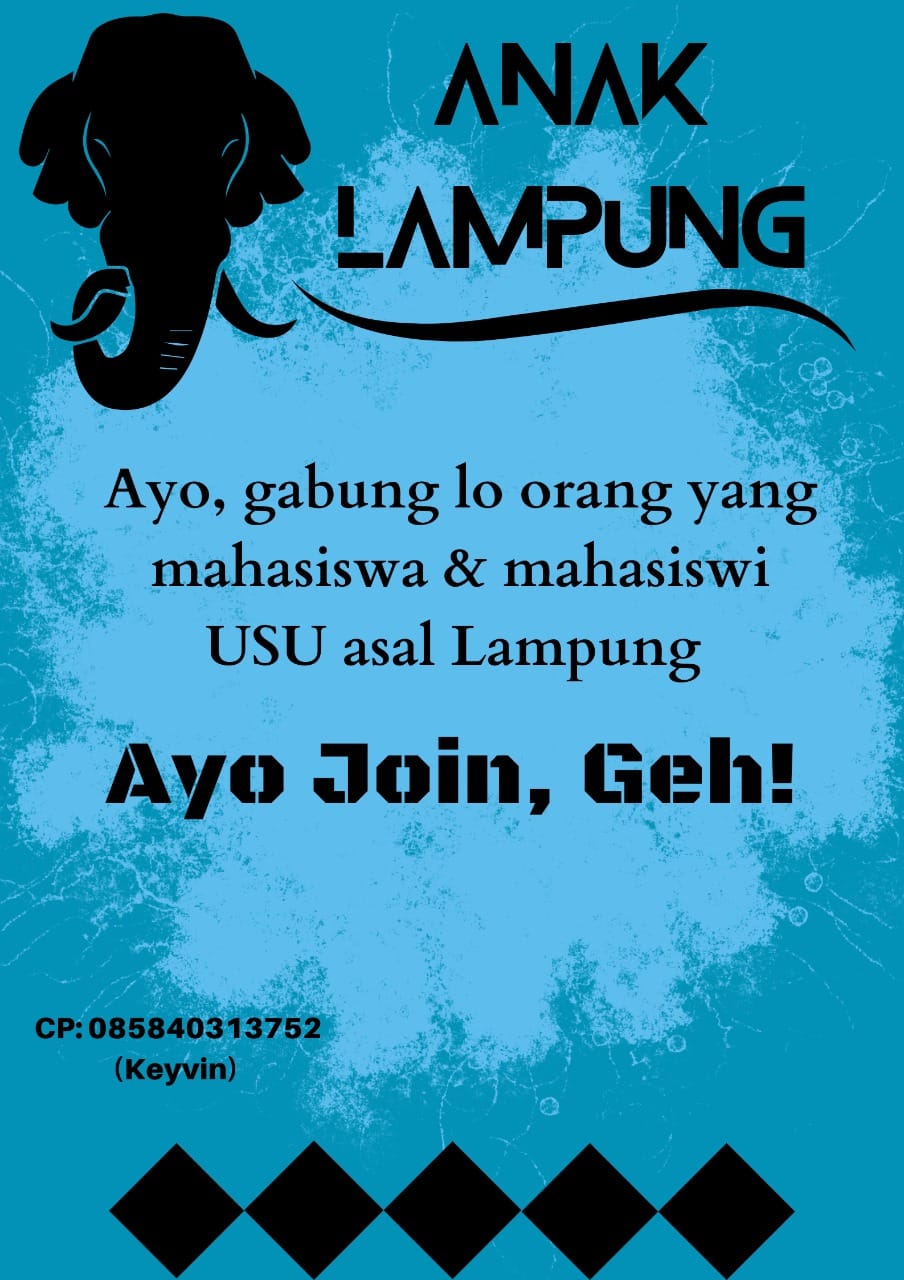 Komunitas Anak Lampung hadir bagi Mahasiswa USU Asal Lampung