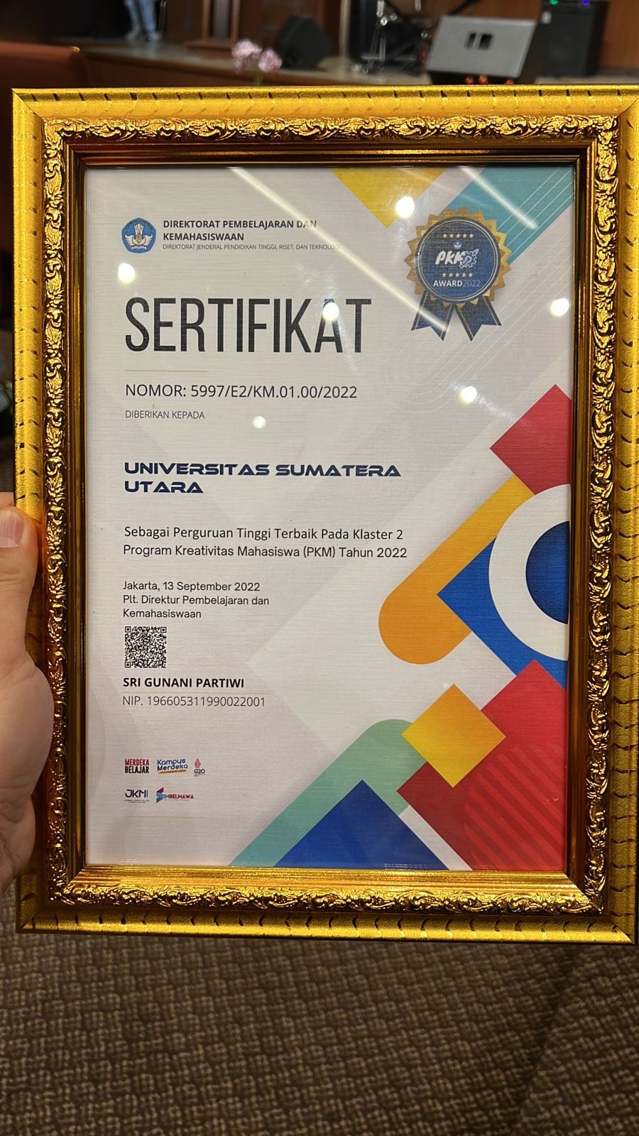 Keberhasilan PKM Center dalam Mencetak Prestasi USU Naik Peringkat