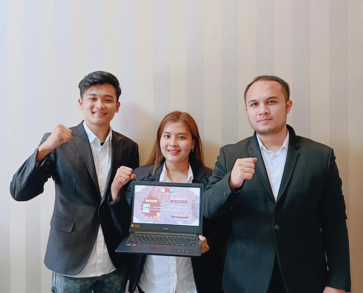 Mendulang Prestasi yang Inspiratif, Delegasi Fakultas Hukum USU Sabet Juara 2 dalam Legal Debate Championship