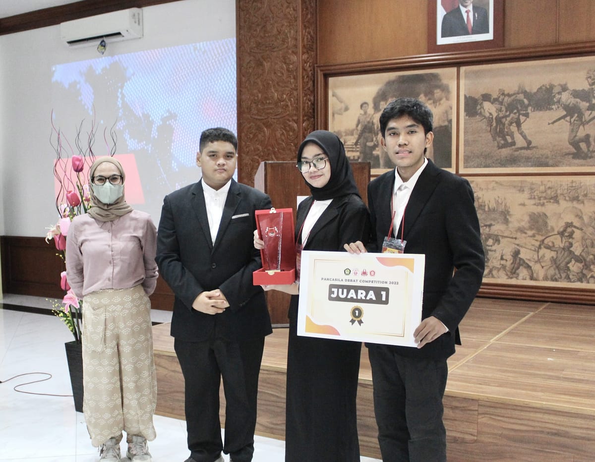 MDC FH USU Raih Juara 1 Debat Hukum Pancasila, Pahami Mosi Sampai Tuntas!