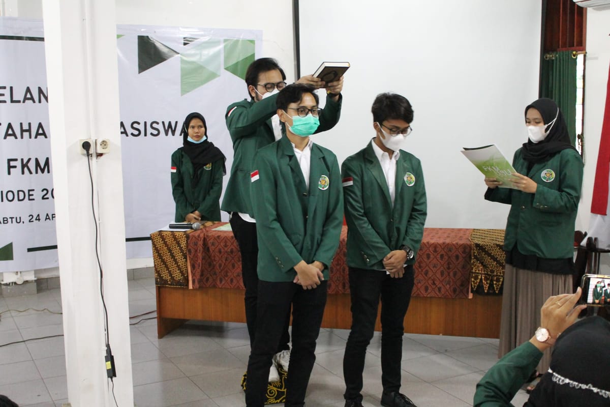 Resmi Dilantik, Ini Harapan Gubernur Baru PEMA FKM USU Kabinet Restorasi