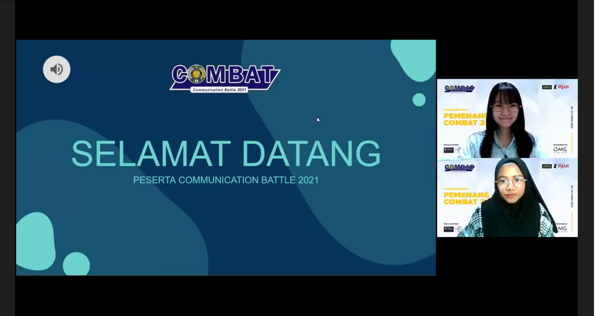 Program Studi Ilmu Komunikasi USU Sukses Selenggarakan Communication Battle 2021 Bertemakan Vaksin ditengah Pandemi