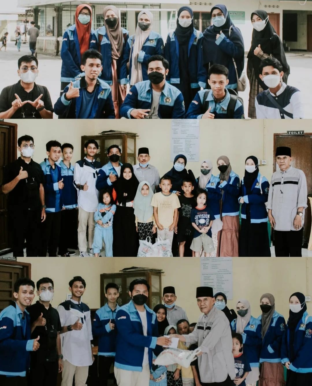 Ukhuwah Menjadi Prioritas, UKMI Al-Ilmi FIB USU Lanjutkan UBER di Panti Asuhan Al-Jami’yatul Washliyah Johor Medan