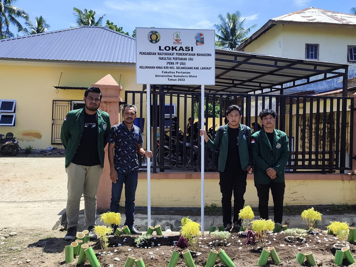 PEMA FP USU Adakan Pengabdian Masyarakat di Kabupaten Langkat