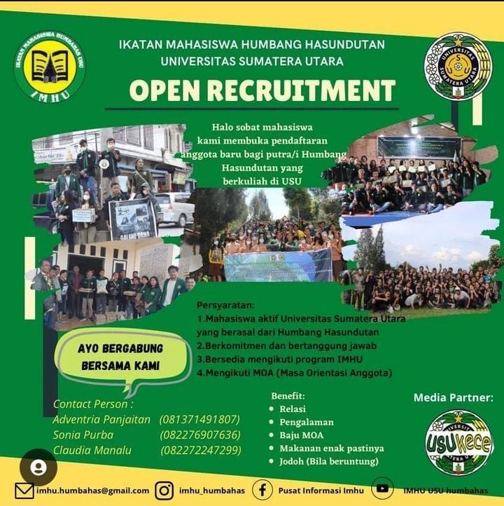 Adakan Rekrutmen Terbuka, IMHU Kembangkan Potensi Daerah