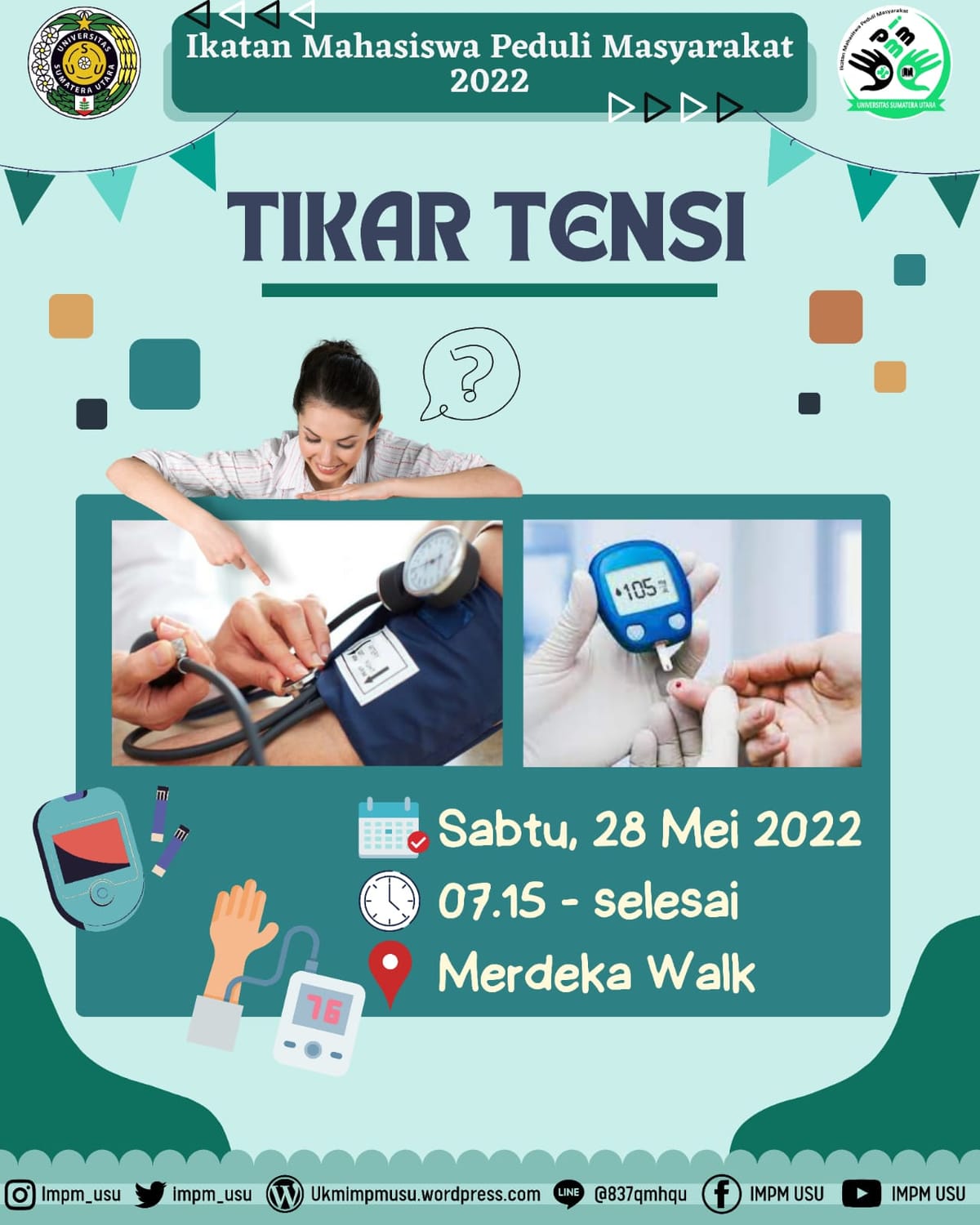 Segera! IMPM Adakan Tikar Tensi Sebagai Wujud Kepedulian Terhadap Masyarakat