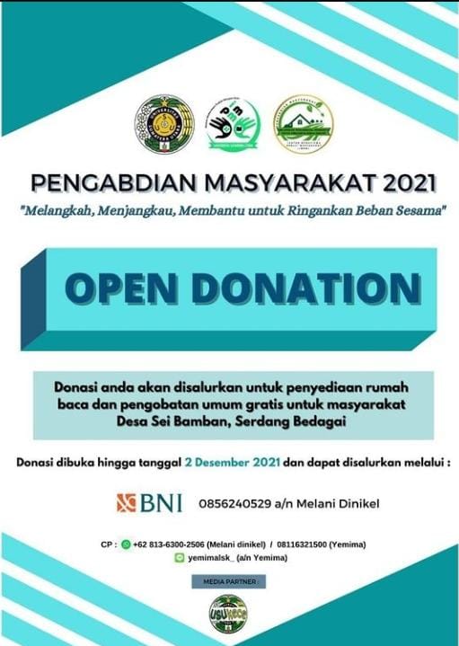 Pengabdian Masyarakat Ke Desa Sei Bamban, IMPM Ajak Masyarakat Donasi Bersama!