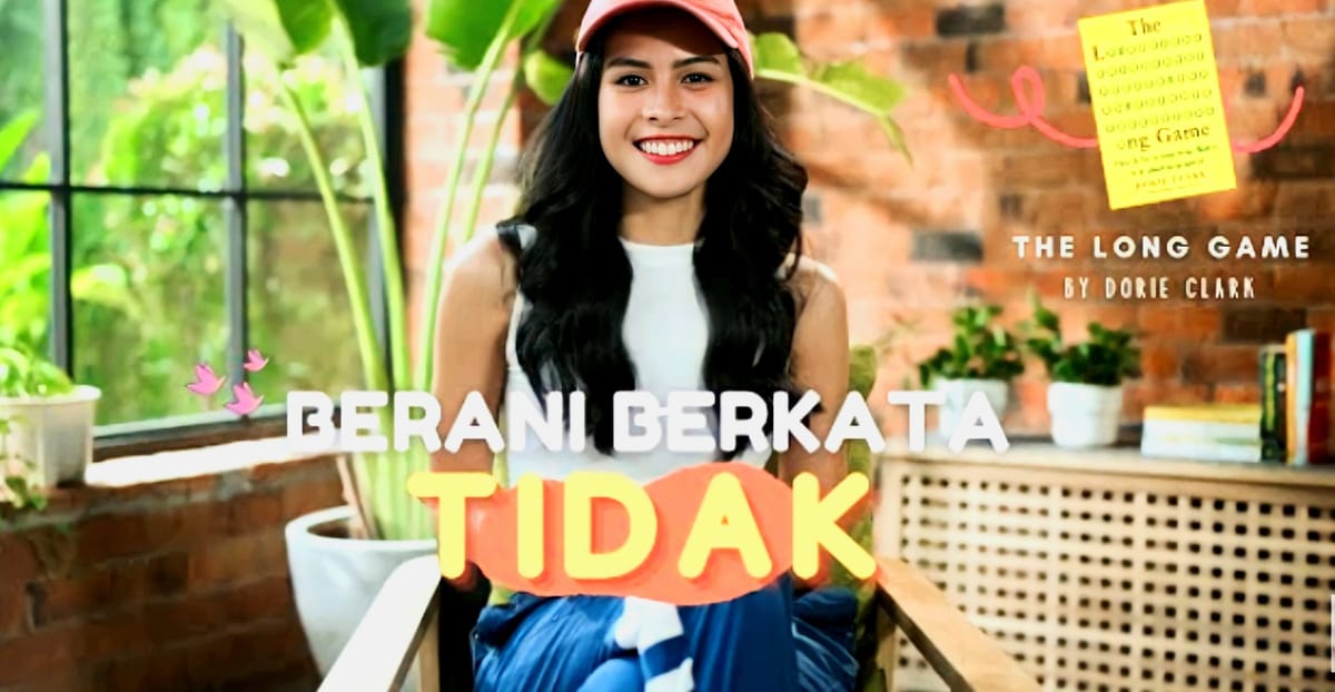 Berani Berkata Tidak, Tips Sukses Ala Maudy Ayunda!