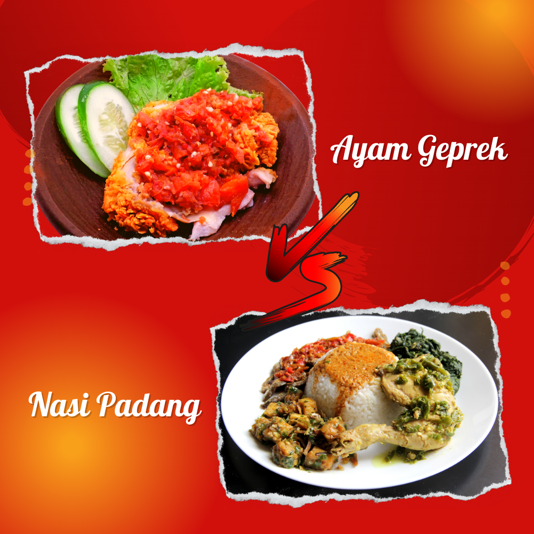 Menu Makan Siang Andalan Mahasiswa USU: Ayam Geprek vs Nasi Padang