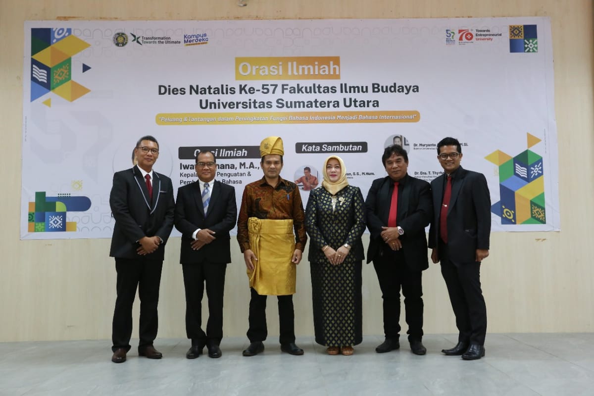 Begini Semarak Perayaan Dies Natalis ke 57 Fakultas Ilmu Budaya USU